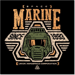 Space Marine Posters and Art